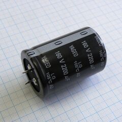 LG160M2200BPF-3550, с защёлкиваемыми выводами 160v 2200uf ±20%, стандартные, 2000часов, -20...+105°с