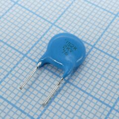DEBB33D152KB2B, cap ceramic 0.0015uf 2000v b 10% (9 x 5mm) radial 5mm 85c bulk