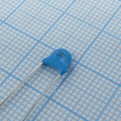 DEBB33D221KC1B, cap ceramic 220pf 2000v b 10% (4.5 x 5mm) radial 5mm 85c bulk
