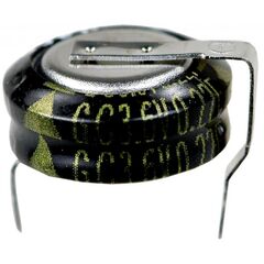EECRG0V224H, cap supercap 0.22f 3.6v -20% to 80% (11.5 x 10.5 x 6mm) radial cylindrical 10mm 2000h 85c bulk