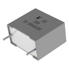 R60MI3100AA30K, конденсатор металлоплёночный полиэтилентерефталатный 0.1мкф 400в ±10% (18х5х11мм) шаг выводов 15мм 105°с автомобильного применения россыпь