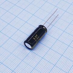 EECHZ0E335, ионистор 3.3f 2.5v -20% to 40% радиальные выводы 5mm 1000h 70c