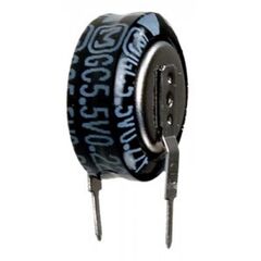 EECS0HD224V, ионистор стандартный мини 5,5v, 0,22f, -25...+70°c, 1000h, 10,5x11,5mm, вертикального исполнения