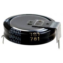 EECS5R5H105, ионистор стандартный мини 5,5v, 1f, -25...+70°c, 1000h, 20.5х6.5mm, горизонтального исполнения