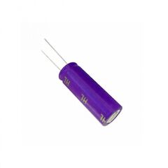 EECHL0E755, ионистор стандартный 7.5ф 2.7в ±20% (10 x 30мм) шаг радиальных выводов 5мм алюминиевый цилиндрический корпус 0.03ом 2000час 70°с россыпь