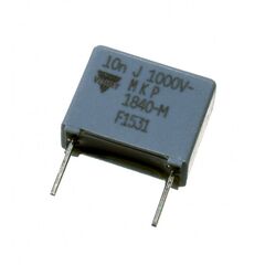 MKP1840310104M, конденсатор пленочный 0,01мкф 1000в ±5% (12.5 x 5 x 11mm)