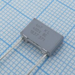 BFC237188472, пленочный конденсатор 4,7нф 400vdc/220vac ±10% 10х2.5х6.5мм 105°c
