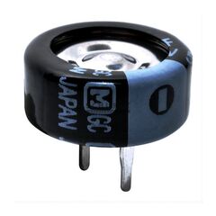 EECF5R5H105, ионистор стандартный 5,5v, 1f, -25...+85°c, 1000h, 21,5x9.5mm, горизонтального исполнения
