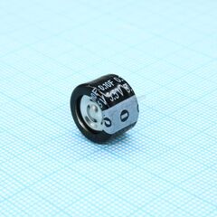 EECF5R5H104, ионистор стандартный 5,5v, 0.1f, -25...+85°c, 1000h, 12.5x9.5mm, горизонтального исполнения