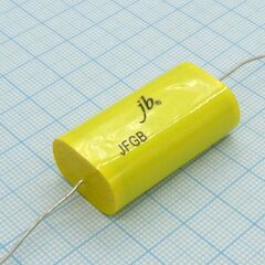 JFGB-250-25 ±10%, конденсатор майларовый 250в 25мкф (57х31)мм -40°...+105° аксиальный