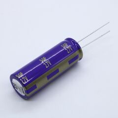EECHL0E506, ионистор стандартный 50ф 2.7в ±20% (18 x 50мм) шаг радиальных выводов 7.5мм цилиндрический алюминиевый корпус 2000час 65°с