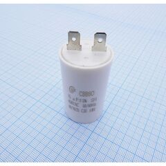 CBB60 6UF 450V, конденсатор пусковой / рабочий, металлизированный, полипропиленовый в герметизированном цилиндрическом корпусе
