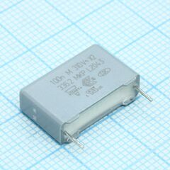 BFC233620104, пленочный конденсатор x2 0,1мкф 630vdc/310vac ±20% 17,5х5х11мм 110°c