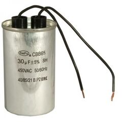 CBB65 30UF 450V WIRE (SAIFU), пусковой конденсатор saifu cbb65, 30 мкф, 450 в, с проводом