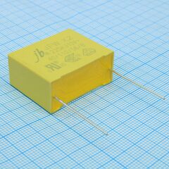 JFW0A9225K275000B, пленочный помехоподавляющий конденсатор x2, 2.2uf ±10%, 310vac, радиальные выводы с шагом 27.5mm, (31 x 14 x 25mm)