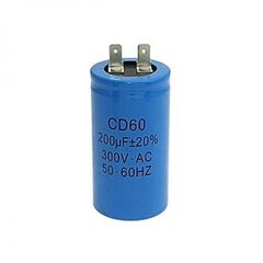 CD60 200UF 300V, пусковой конденсатор saifu cd60, 200 мкф, 300 в