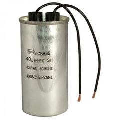 CBB65 40UF 450V WIRE (SAIFU), пусковой конденсатор saifu cbb65, 40 мкф, 450 в, с проводом