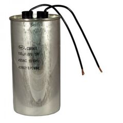CBB65 100UF 450V WIRE (SAIFU), пусковой конденсатор saifu cbb65, 100 мкф, 450 в, с проводом