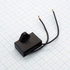CBB61 630V 2uF ±5% гибкие выв. + крепл., конденсатор пусковой / рабочий, металлизированный, полипропиленовый в герметизированном прямоугольном корпусе, с гибкими выводами и креплением