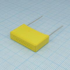 TS08H0A9474KRB0G0R, пленочный помехоподавляющий конденсатор x2, 0.47uf ±10%, 310vac, радиальные выводы с шагом 22.5mm, (26.5 x 7 x 17mm)