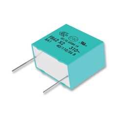 F862BP224K310Z, конденсатор пленочный помехоподавляющий x2 0.22мкф 310в переменного тока ±10% (18 x 8.5 x 14.5мм) радиальные выводы 15мм 110°c автомобильного применения