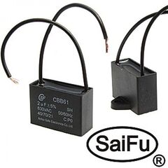 CBB61 2UF 630V (SAIFU), конденсатор запуска электродвигателя