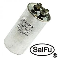 CBB65 40UF 450V (SAIFU), конденсатор запуска электродвигателя