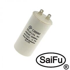 CBB60 30UF 450V (SAIFU), пусковой конденсатор saifu cbb60, 30 мкф, 450 в