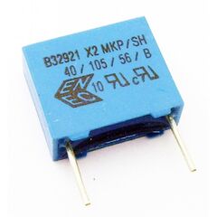B32921C3473M, 0.047мкф ±20% 305в~ e:10mm (5x11x13mm) max 110°c / x2 class / mkp / bulk помехоподавляющий конденсатор