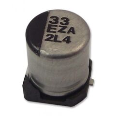 EEHZC1J680P, полимерный гибридный алюминиевый конденсатор 68мкф 63в ±20% (10 x 10.2мм) для поверностного монтажа 0.03ом 1400ма 4000час 125°c автомобильного применения
