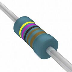 MBB02070C4701FCT00, резистор металлопленочный 0.6вт 4.7ком ±1% с аксиальными выводами