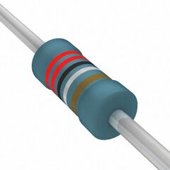 MBB02070C2208FC100, резистор металлопленочный 0.6вт 2.2 ом ±1% ±50ppm/k с аксиальными выводами