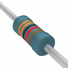 MBB02070C3302FCT00, резистор металлопленочный 0.6вт 33ком ±1% ±50ppm/k с аксиальными выводами