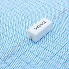 L-KLS6-SQP-5W-6K8J, резистор аксиальный цементный 5вт 6.8ком ±5%