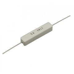 L-KLS6-SQP-5W-0R1J, резистор цементный аксиальный 5вт 0.1ом ±5% ±300ppm/°c