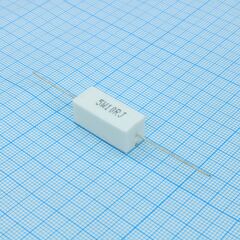 L-KLS6-SQP-5W-10RJ, резистор аксиальный цементный 5вт 10ом ±5%