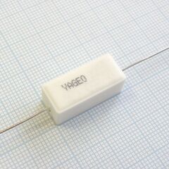 SQP500JB-1K, резистор керамический цементный аксиальный (sqp) 5вт 1.0ком ±5%