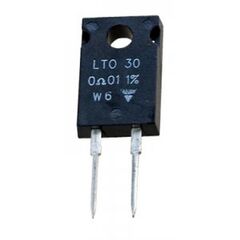 LTO030FR0100FTE3, мощный толстопленочный резистор, 0.01 ом, 30 вт, ± 1%, 250 в