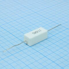 L-KLS6-SQP-5W-5K1RJ, резистор аксиальный цементный 5вт 5.1ком ±5%
