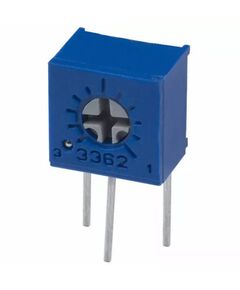 TSR-3362W-503R, потенциометр однооборотный керметный 50ком 0.5вт ±10% (6.6 x 4.7 x 6.99мм)