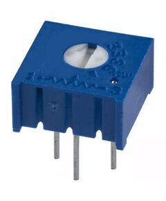 TSR-3386P-104R, потенциометр однооборотный керметный 100ком 0.5вт ±10% (9.53 x 9.53 x 4.83мм)