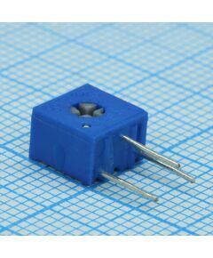 TSR-3362W-104R, потенциометр однооборотный керметный 100ком 0.5вт ±10% (6.6 x 4.7 x 6.99мм)