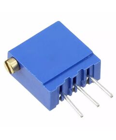 T93XA202KT20, потенциометр многооборотный керметный 2ком 0.5вт ±10% 2.2мм (9.8 x 5 x 9.7мм) pin