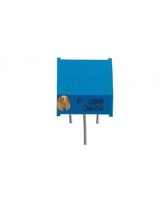 TSR-3296P-683R, потенциометр многооборотный керметный 68ком 0.5вт ±10% 30 ±2 оборотов, (9.5 x 11.5 x 5мм)