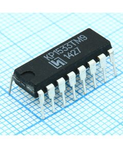 КР1533ТМ9, 6 d-триггеров, dip16