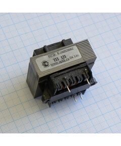 ТП-121-17, трансформатор питания для печатного монтажа 220/9.0в-0.5а
