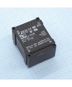 BV UI 304 0021, трансформатор питания 10ва 2x110в, 2x12в, 2x416ма ta 70c/b (43)