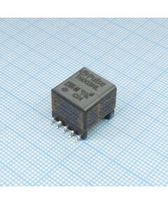 T6003NLT, audio transformer 1:1 1500vrms 55ohm prim. dcr 70ohm sec. dcr 10term. gull wing smd