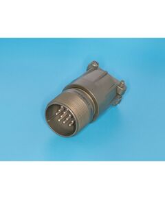 MS3101E-20-27P, разъём серии ms 14 контактов, вилка на кабель, наружная резьба