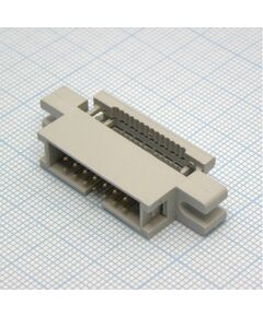 KLS1-201Z-14-G-E, вилка на шлейф